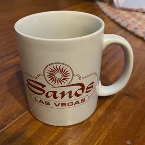 Vintage Sands Casino Las Vegas Coffee Mug Former Casino Souvenir